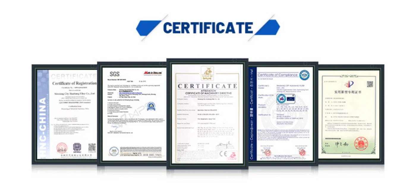 Our Certificate Our Certificate